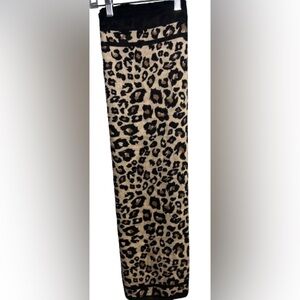 Cheetah print scarf
